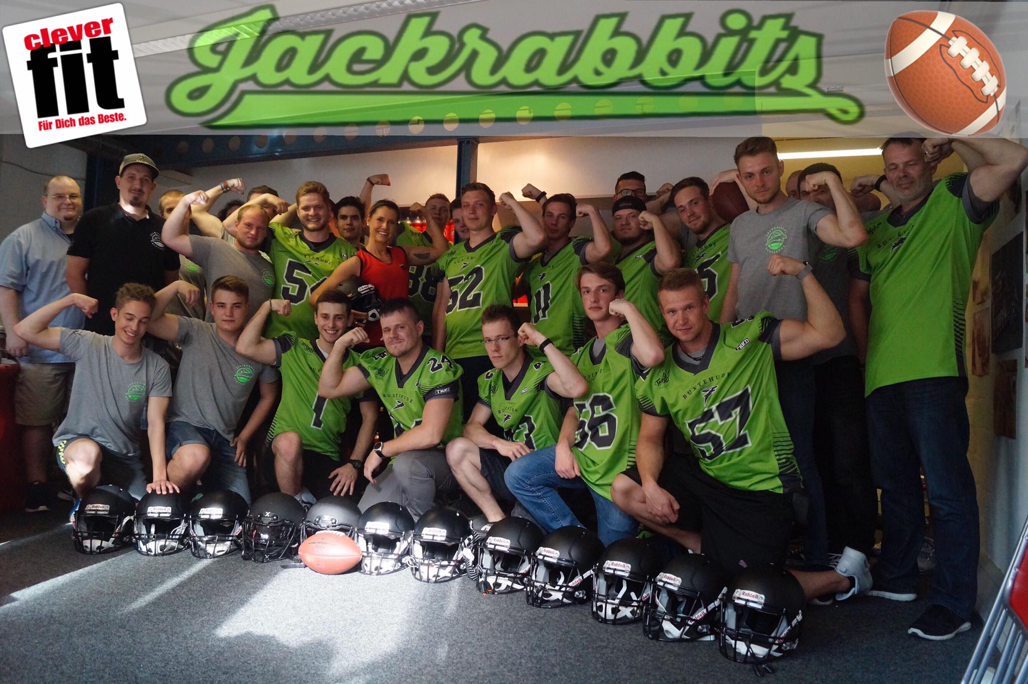 Read more about the article Clever Fit Fitnessstudio ist neuer Partner der Jackrabbits