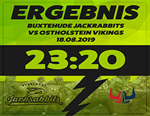 You are currently viewing Heimsieg Jackrabbits gegen Ostholstein Vikings