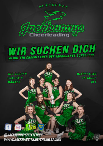 Read more about the article Unsere Cheerleader suchen Verstärkung